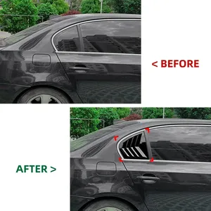 For 5 Class E60 2004-2010 Car Side Rear <b>Window</b> Guard Protector <b>Cover</b> Parts External Decoration Tuning Accessories - Product Image 2