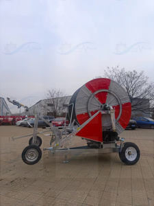 Büyük Ölçekli Çiftlik Hortumu Makarası Yağmurlama Tabancası Motorlu Su Pompası Esnek Kollu Sulama Sistemi - Product Image 2