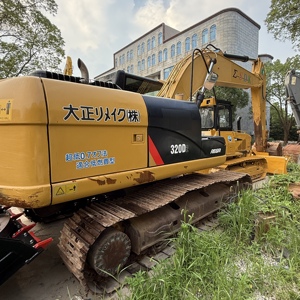 Hot deals Usado 20 Ton Caterpillar 320d2 Excavadora sobre orugas Excelentes condiciones de trabajo Venta caliente en Shanghai - Product Image 1