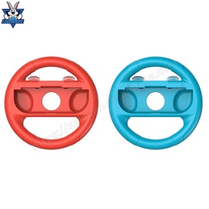 Coolrbbe <span class=keywords><strong>2023</strong></span> 2 pièces poignée de poignée contrôleur Direction roue de manipulation pour Nintendo <span class=keywords><strong>Switch</strong></span> contrôleur volant - Product Image 1