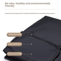 Boîte de rangement pour coffre de voiture, organisateur à compartiments pliables, sac de rangement, style minimaliste, résistant aux chocs, pliable