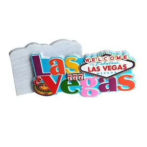 Custom Design Refrigerator Decor Imanes Fridge Para Souvenirs Las Vegas Refri Magnets