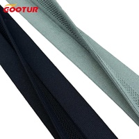 Bande élastique haute élasticité de 45 mm de largeur, respirante, en maille, en forme de Y, jacquard, pour shorts de course