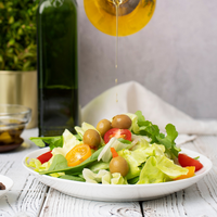 Huile d'olive extra vierge de qualité supérieure 1L Fabriquée en Italie Conditionnée en boîtes métalliques pour la cuisine
