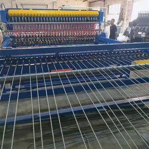 Máquina automática de tricô para cerca de vergalhões GST 5-12mm, máquina de soldagem e tecelagem de malha de arame