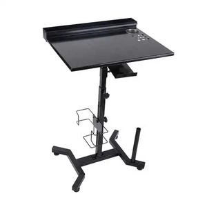 Herramientas de mesa de estación de trabajo grandes Premium ajustables para trabajo de tatuaje, taburetes de salón de belleza, bandeja de almacenamiento de servicio - Product Image 2