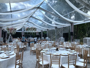 Superbe <span class=keywords><strong>Chapiteau</strong></span> d'<span class=keywords><strong>Occasion</strong></span> pour Fêtes et Mariages à Vendre avec Sol Intégré, Imperméable, Ignifuge, Résistant aux UV, Garantie de 8 Ans sur le Cadre - Product Image 2