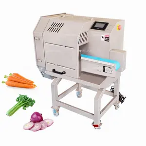 Industrial cabbage parsley okra chilli coriander long beans cutting machine leafy vegetables cutter bitter leafy shredding