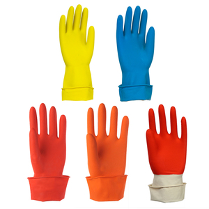 De manga larga cálido guantes de goma hogar ropa guantes lavado plato guantes de látex <span class=keywords><strong>ama</strong></span> de casa necesario - Product Image 2