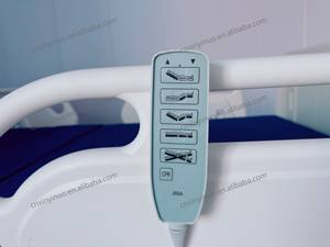 Заводская 5-функциональная регулируемая кровать для пациентов ICU, стальная трехкратная моторизованная медицинская Больничная койка, цена - Product Image 5