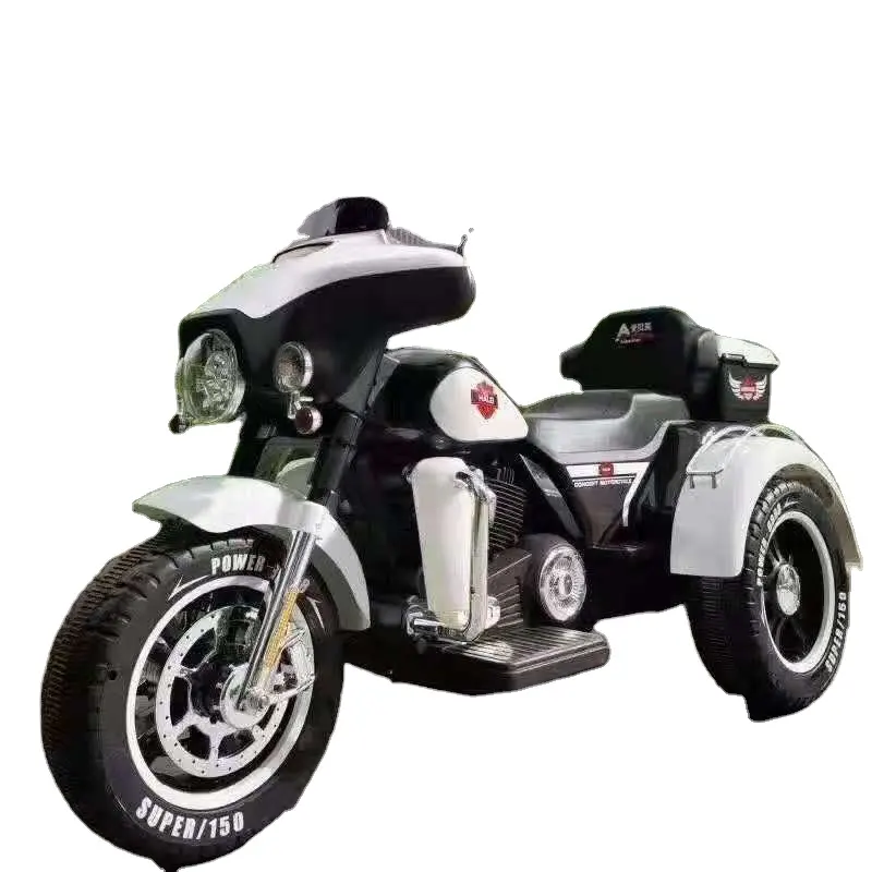 دراجة نارية بطارية حار بيع جديد بلاستيكي كبير للأطفال 12 فولت الكهربائية ركوب على سيارة <span class=keywords><strong>لعبة</strong></span> دراجة نارية للأطفال مع مصباح ليد
