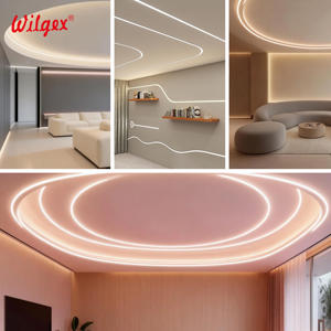 Bande <span class=keywords><strong>LED</strong></span> étanche IP67 pour décoration extérieure de bâtiments, idéale pour les boulangeries, boucheries et vitrines de chambre froide – Néons <span class=keywords><strong>LED</strong></span> en silicone DOB - Product Image 4