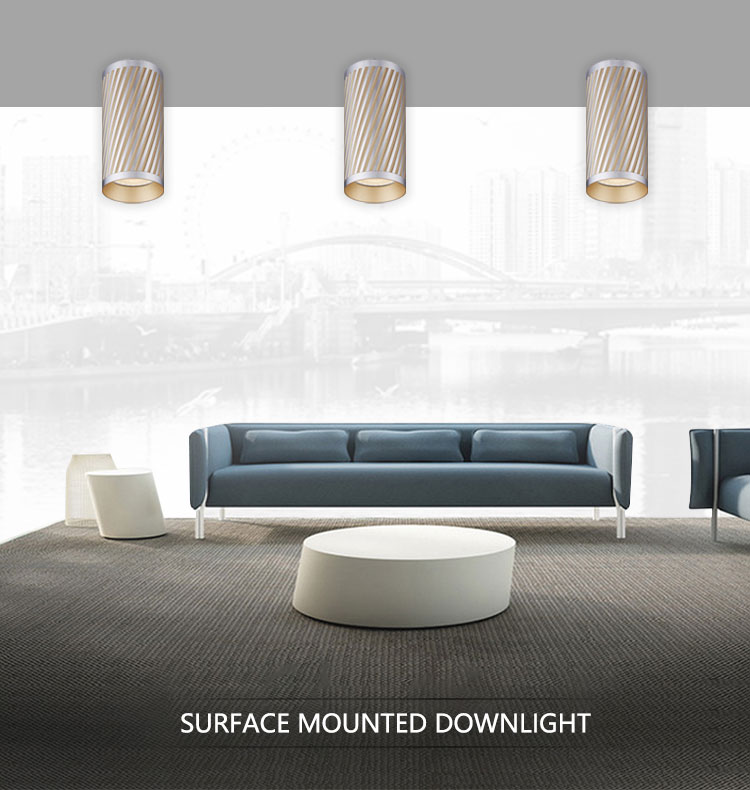 Ceiling Surface Mounted LED Downlights 5w GU10 2 Years Warranty