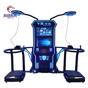 Machine de jeu d'arcade interactive SportVR, plateforme de marche VR, simulateur de tir pour 2 joueurs - Product Image 1