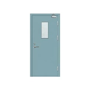 Puerta Compuesta Ignífuga SFF 005 de Acero con Apertura Manual Plana para Uso Comercial - Product Image 5