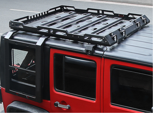 Porte-bagages en acier pour <span class=keywords><strong>toit</strong></span> <span class=keywords><strong>de</strong></span> <span class=keywords><strong>Jeep</strong></span> <span class=keywords><strong>Wrangler</strong></span> <span class=keywords><strong>JK</strong></span> 2007-2017 - Product Image 6