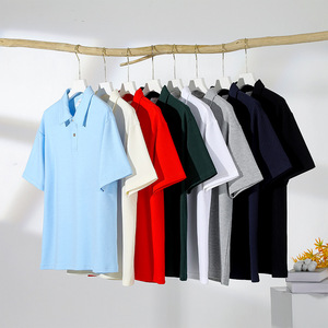 Polo pour homme en coton 100% de haute qualité, taille plus, 230 g/m², broderie personnalisée, impression de logo, polos piqué vierges - Product Image 1
