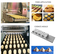 Machine commerciale multifonctionnelle de fabrication de biscuits de couleur unique de la CE Machine automatique de fabrication de biscuits Machine de fabrication de biscuits