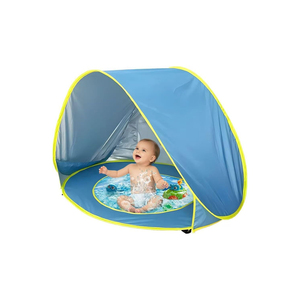 Carpa de Playa para Bebé, Tienda de Playa Plegable, Protección Solar UV, Refugio Solar para Bebés - Product Image 1