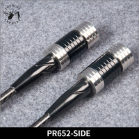 Topoint Archery Target Stabilisateurs à longue tige 3K Pure Carbon Made, Niveau de compétition, Tiges latérales 12 "/15" avec S.S. Poids OEM/ODM
