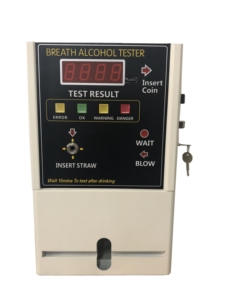 Münzbetriebener Alkoholtester Atemalkoholmessgerät für Bar und Hotel AT319 - Product Image 3