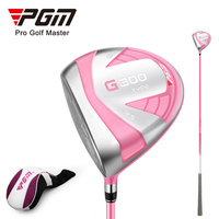 Pgm Mg025 Driver de golf pour femme en titane, main gauche, avec logo personnalisé, inspiré de la compétition Ryder Cup, pour l'entraînement