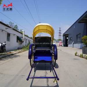 Rickshaw de luxe personnalisé pour passagers à Singapour, OEM, nouveau modèle, tricycle-<span class=keywords><strong>taxi</strong></span> à pédales à vendre - Product Image 4