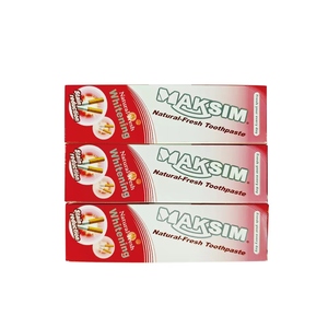 Pasta Dental Blanqueadora <span class=keywords><strong>MAKSIM</strong></span> 130 Gramos, Pasta Dental Natural-Fresh, Pasta Dental Blanqueadora Rápida, Pasta Dental con Flúor - Product Image 3