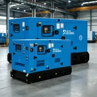 20 24 30 50 60 80 220 250 300 400 550 kw Kva Power Factory Open Silent Canopy FAWDE Mesin Diesel Generator Listrik Set Harga