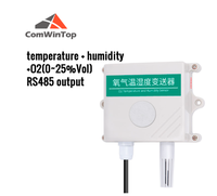 Capteur O2, transmetteur O2, transmetteur d'oxygène intelligent pour l'agriculture en serre, détecteur d'oxygène, modbus RS485 4-20MA 0-5V