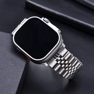 Correa de Reloj JAETIUM de Acero Inoxidable de Lujo para Apple Watch Ultra 2 1 Series 10 9 8 7 6, Correa Metálica Jubilee de 49mm 45mm 44mm - Product Image 4