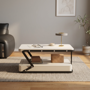 Compact Foldable End <b>Table</b>, Easy Assembly <b>Side</b> <b>Table</b>, Space Saving Occasional <b>Table</b> for Balcony Apartment Dorm - Product Image 2