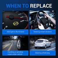 Nouvel ensemble de roulement de moyeu de roue avant Autoround 513189 pour Chevy Equinox 2005 Saturn Vue 2002-07 Pontiac Torrent 2006-1 an