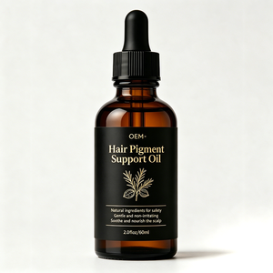 Huile Essentielle Végétalienne 60ml pour la Croissance Capillaire et le Soin des Cheveux, Soutien Pigmentaire, Marque Blanche, pour Hommes et Femmes - Product Image 1