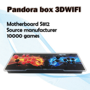 Consola de Videojuegos Clásica con Palanca de Control Electrónica, Juego de Arcade Retro 3D, Caja de Juego Pandora's Box - Product Image 2