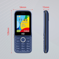 Gran oferta Original nuevo 2020 teléfono QWERTY teclado 4-Sim tarjeta soporte Dual SIM GSM coche en forma de Flip móvil 2,4 pulgadas inteligente OEM