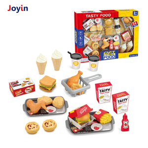 Ensemble de <span class=keywords><strong>jeu</strong></span> d'imitation pour enfants <span class=keywords><strong>Fast</strong></span> <span class=keywords><strong>Food</strong></span> : <span class=keywords><strong>Burger</strong></span>, Frites, Boissons, Comptoir de Cuisine – <span class=keywords><strong>Jeu</strong></span> de Rôle pour la Maison, la Classe ou les Fêtes - Product Image 1