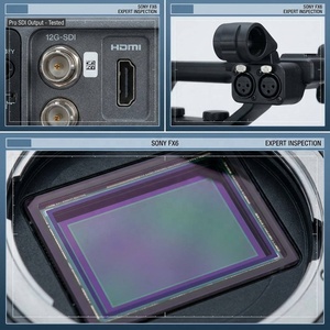 Venta al por Mayor de Kit <span class=keywords><strong>Sony</strong></span> <span class=keywords><strong>FX6</strong></span> Cinema Line 24-105mm G OSS Usado, 4K 120p SDI XLR, Pocas Horas de Uso, Configuración Profesional para Producción de Video - Product Image 3
