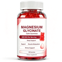 Vente d'usine : Gommes de glycinate de magnésium anhydre complexe, supplément de glycine pour la santé, améliore la mémoire et le sommeil chez les adultes