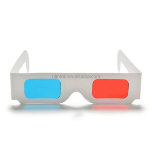 Lunettes 3D universelles en carton anaglyphe rouge et bleu pour films, jeux, DVD, vidéo, <span class=keywords><strong>TV</strong></span> – Meilleures ventes - Product Image 2