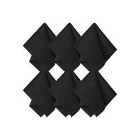Logo personnalisé en relief métal chiffon de polissage argent nettoyage chiffon de polissage doux propre essuyage daim tissu or bijoux