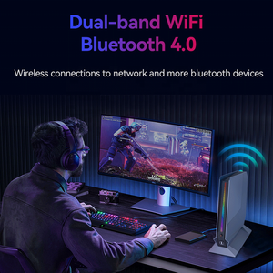 Mini PC para Juegos I9 12900HK N-VIDIA RTX4060 64GB DDR5 2TB NVME WiFi6, Computadora de Escritorio para Juegos con Iluminación Ambiental Colorida X75 In - Product Image 3