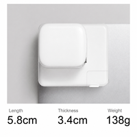 Pengisi Daya Retractable Terbaik GaNUSB 65w Pengisi Daya Cepat Tipe C Portabel 65w Universal untuk Pengisi Daya iPhone Retractable