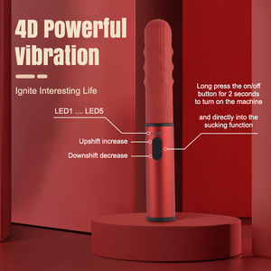 Commercio all'ingrosso sbattitura Av Wand G-Spot Vagina massaggiatore giocattoli Sexy per adulti che leccano la lingua giocattoli sessuali per la vecchia - Product Image 4