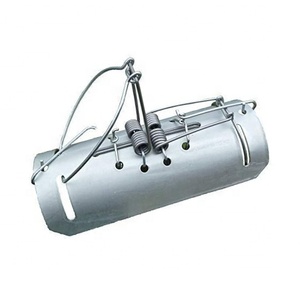 Trappola a tunnel per talpe da esterno OEM, in acciaio zincato, sicura, per giardino, per il controllo umano di talpe e gopher - Product Image 2