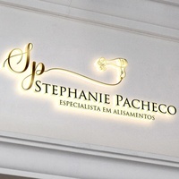 Enseigne de salon de manucure en métal argenté brossé rétroéclairée, étanche IP65, logo LED lumineux pour enseignes de devanture de magasin de beauté