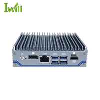 Sistema Barebone de Mini PC N1041 J4125 con Firewall VPN Personalizado para Seguridad de Redes Industriales