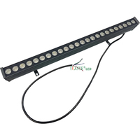 Rondelle murale LED pour l'extérieur Contrôleur de gradation avec application d'affichage Bluetooth/WIFI 12 \ "20 \" 24 \ "39 \" 47 \ "Réglable RGB RGBW 24V Bâtiment