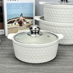 Marmite et Faitout en Céramique Moderne avec Couvercle – Sets d'Ustensiles de Cuisine Direct Usine - Product Image 5