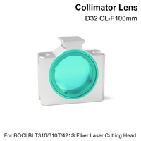 Lentille collimateur BOCI D32 F100/150/200mm, lentille de focalisation avec support pour tête de découpe laser BOCI BTL310 BTL310T BTL421S